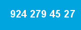 924 279 45 27